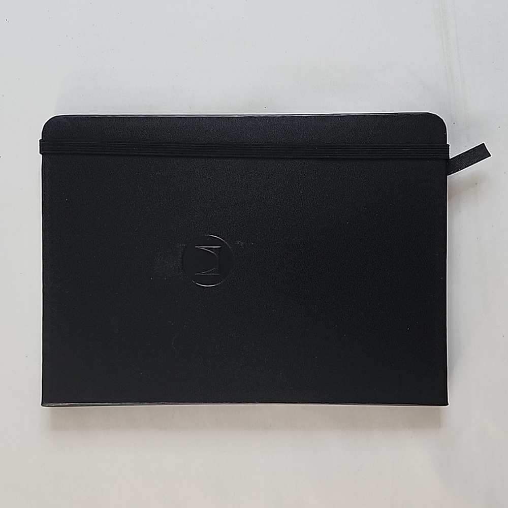 Herman Miller Black Lined Pages Hardcover Notebook Journal